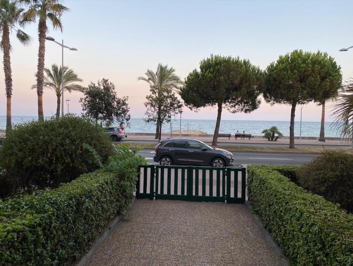 Coquet Logement Front De Mer Cagnes-sur-Mer Exteriör bild